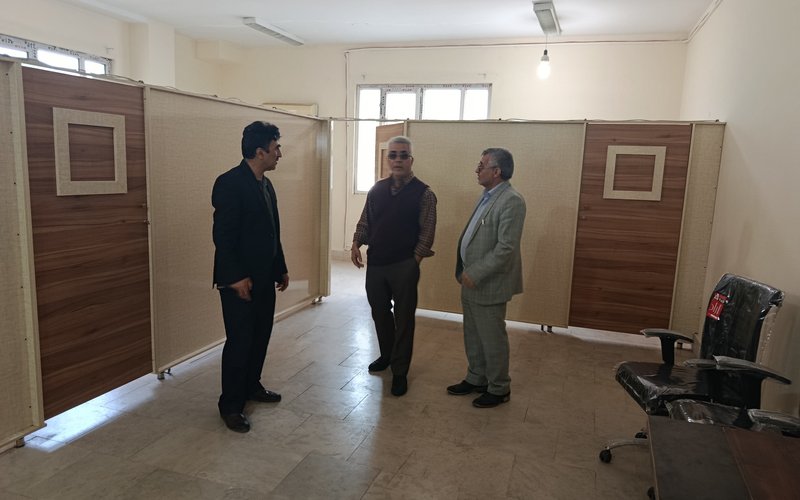 بازدید معاون پشتیبانی (1)