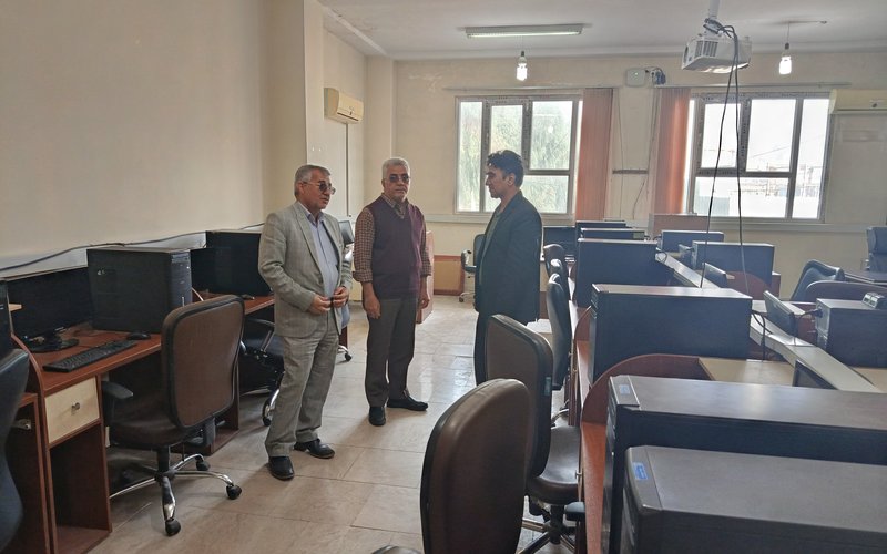 بازدید معاون پشتیبانی (2)