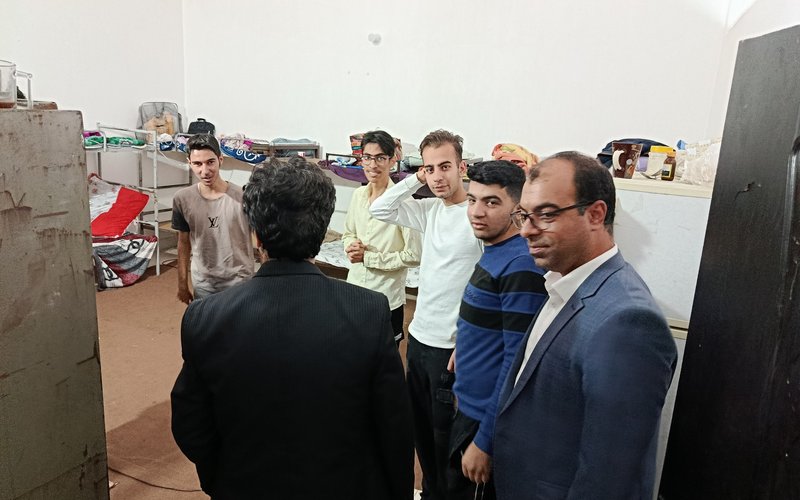 بازدید سرزده از خوابگاه (2)