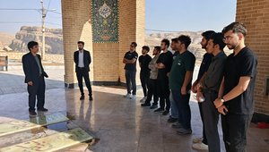 غبارروبی مزار شهدای گمنام (2)