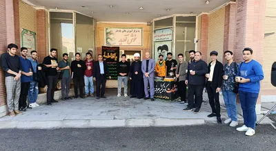 مراسم عزاداری و ایستگاه صلواتی به مناسبت شهادت حضرت زهرا (1)